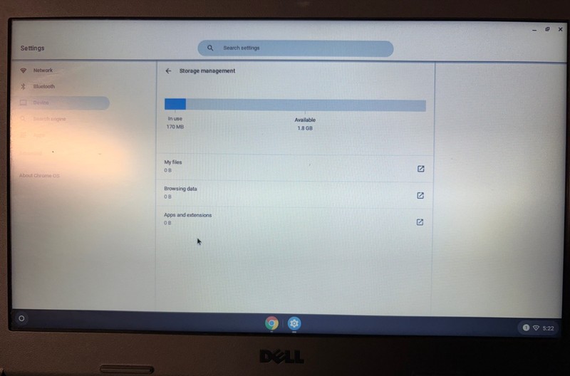 Dell Chromebook 11 P22T 11.6" 4GB RAM 2.16 GHz Celeron N2840 16GB eMMC; 6157163 gallery