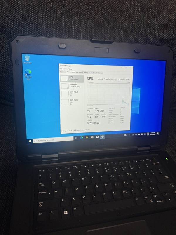 Dell 5420 Rugged - i3-7th Gen, 8 GB, 128 GB gallery