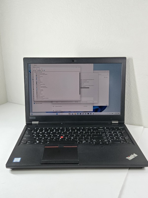 LENOVO ThinkPad P53 i7-9750H 32GB RAM 1TB SSD 4K Quadro T2000 Win11Pro gallery