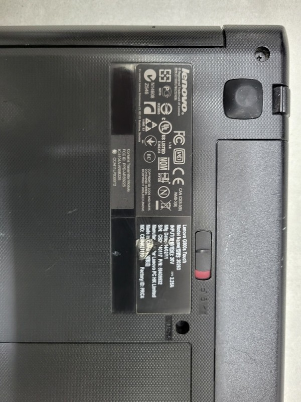 Lenovo G500s Touch 15.6" Intel i3 3rd Gen 4GB 1TB *WORKS* FOR PARTS gallery