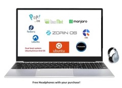 VGKE C15 15.6″ Intel 2.0-2.9 GHz 12GB 256GB Ubuntu/Linux+2nd OS Office*