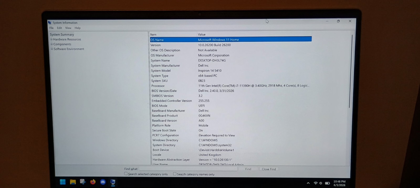 Dell Inspiron 14 5410 14in i7-11390H 8GB 256GB SSD Win11 Gray Charger gallery