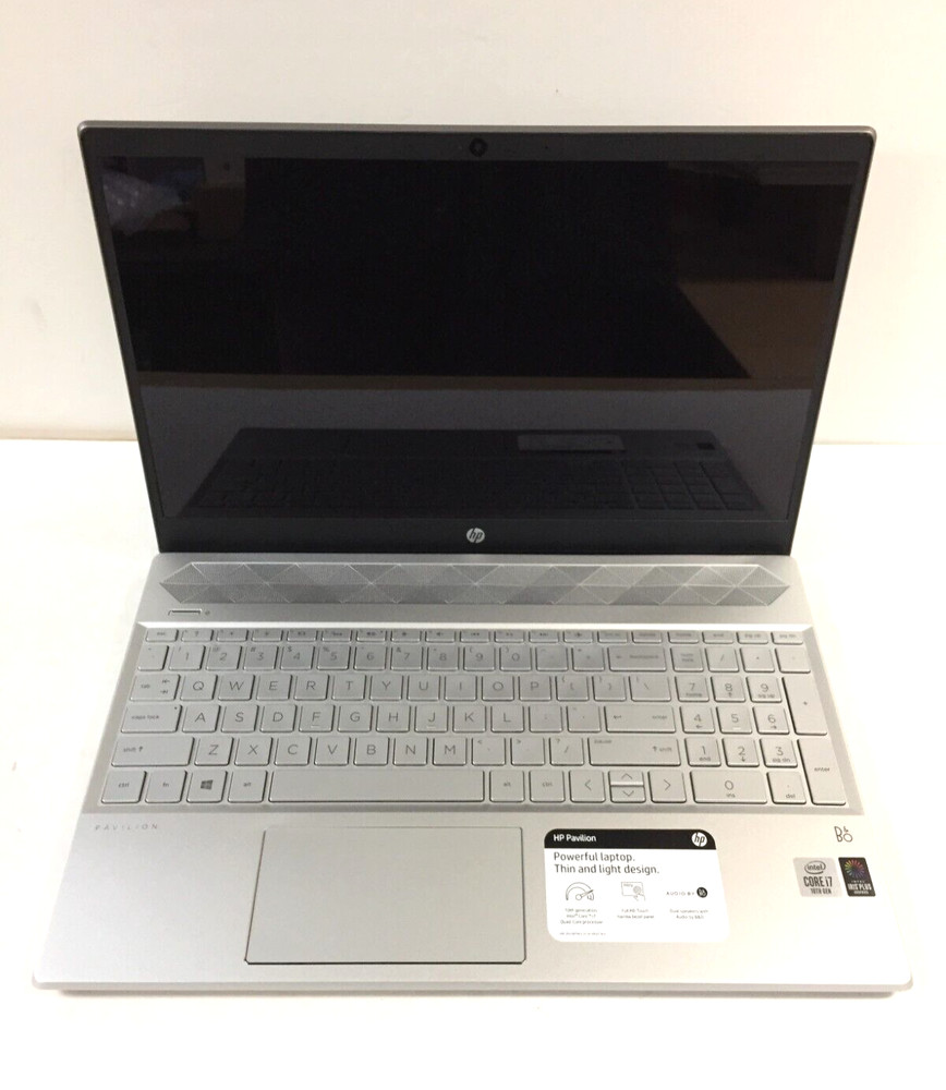 HP Pavilion 15-CS3065CL 15.6 FHD IPS Touch Laptop/i7-1065G7/12GB/1T HDD+512G SSD