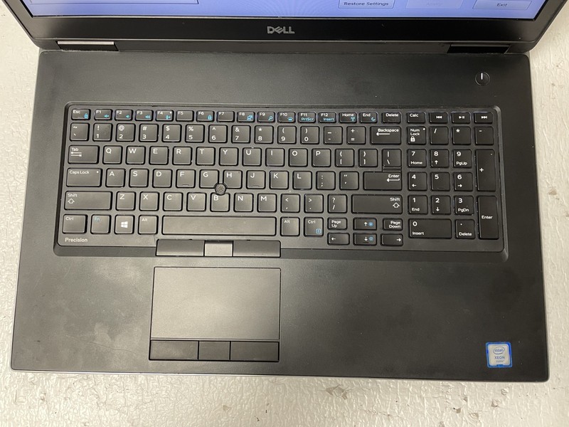 Dell Precision 7730 17.3'' Xeon E-2186M @2.90GHz 32GB RAM NO SSD Parts *READ gallery