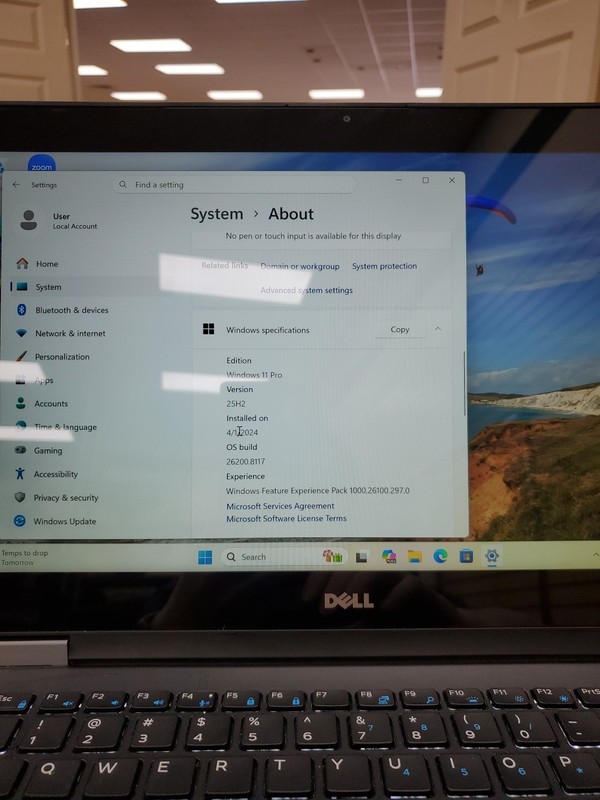 Dell Latitude E7470 Touch 256GB SSD i5-6300U, 8GB RAM W11pro 042826-1 gallery