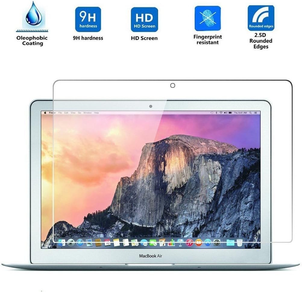 Zshion Laptop Screen Protector for MacBook 12 Inch Retina, Full Coverage Glass gallery