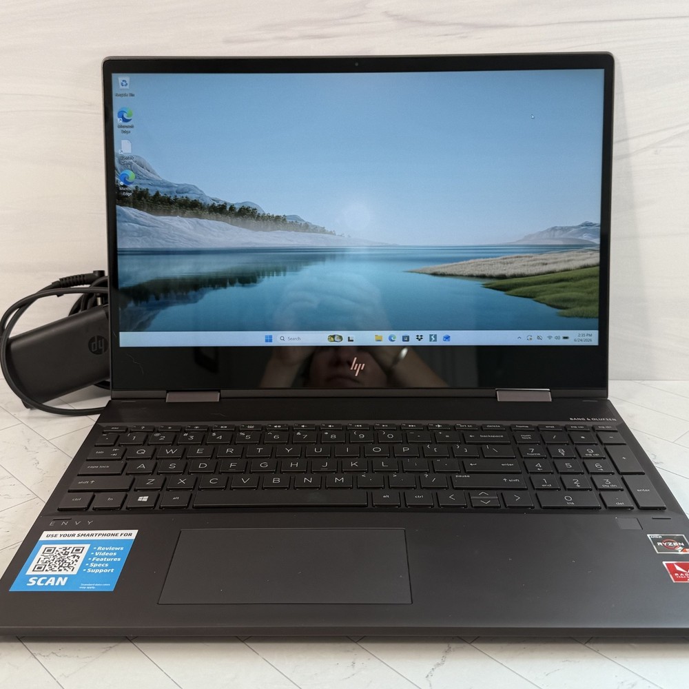 HP ENVY x360 Convertible AMD Ryzen 5 3500U Radeon Vega 2.1 GHz 8 GB 256 GB #H504