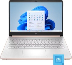 HP – 14″ Laptop – Intel N150 Processor – 4GB Memory – 128GB UFS – Pale Rose Gold
