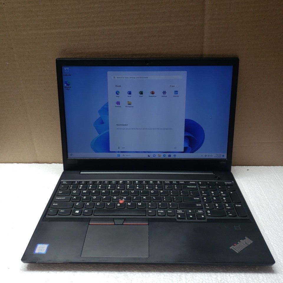 Lenovo ThinkPad E580 - 15.6" HD, 2.5GHz i5, 8GB RAM, 256GB SSD, Windows 11 gallery