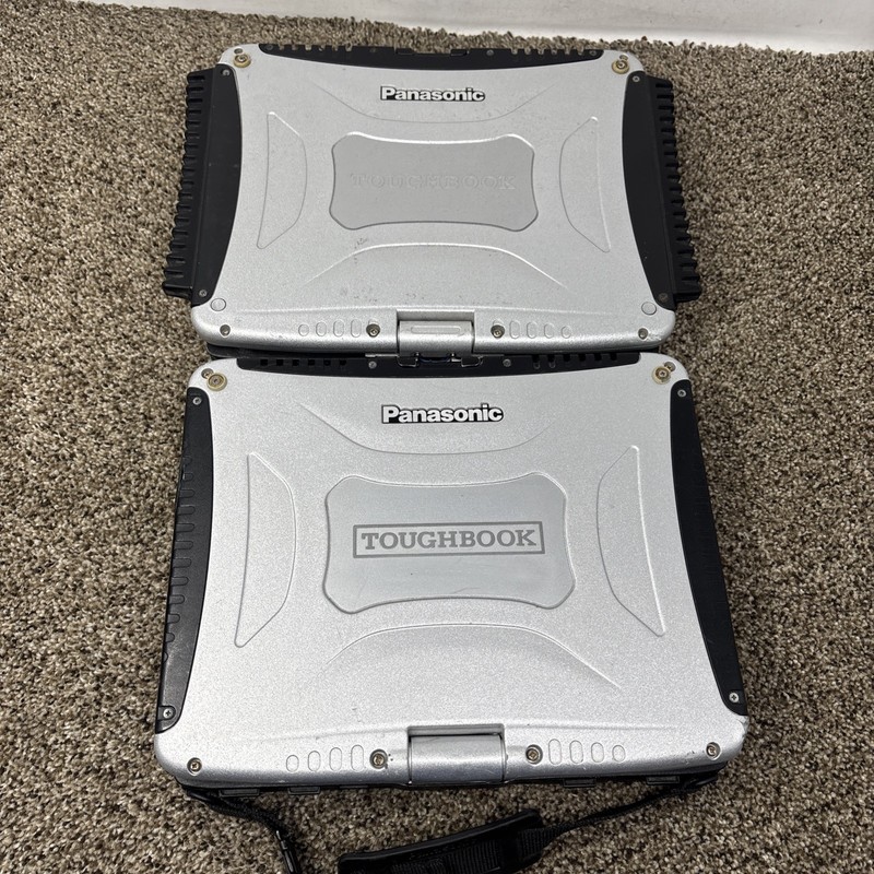 Panasonic Toughbook CF-19 Mk1 LOT OF 2 AS IS FOR PARTS OR REPAIR gallery