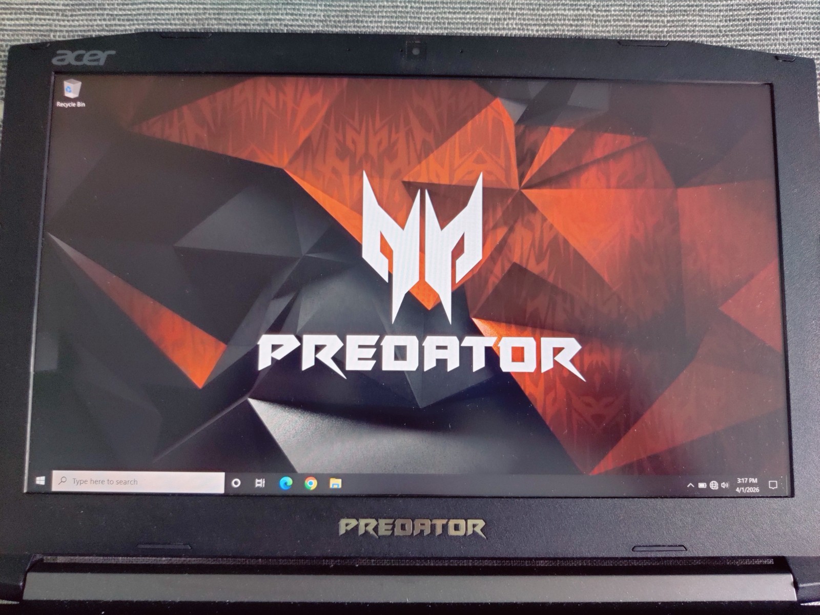 Acer Predator Helios G3-571 16gb Ram Intel (R) 7700HQ CPU @ 2.8ghz 8 CPU's gallery