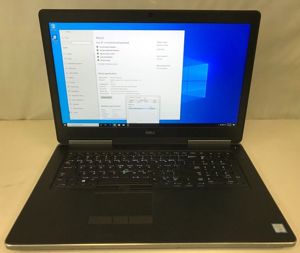 Dell Precision 7720 / 17.3" / Intel Xeon E3-1545M V5 2.9GHz / 16GB RAM / 1TB SSD