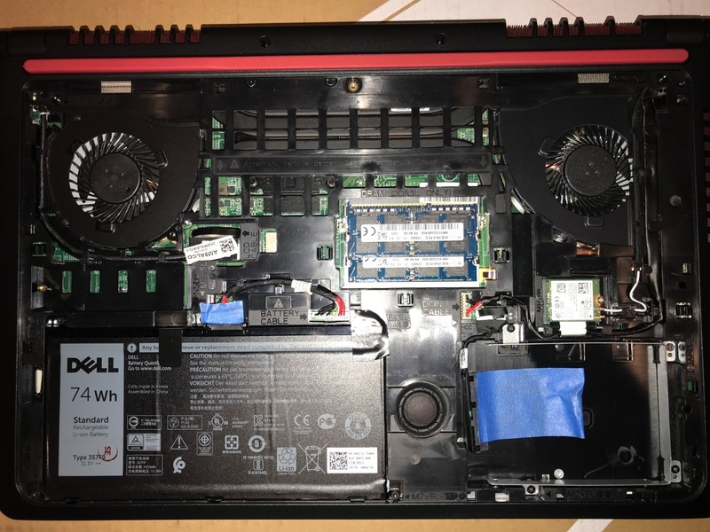 Dell Inspiron 15 7559 15" i5 Laptop i5-6300HQ NO SSD NO HDD Black and Red gallery