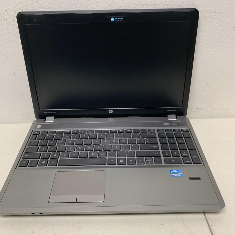 HP ProBook 4540s i3-3110M 2.40Ghz 15.6" Wifi No Ram No Hdd Only For Parts Read D