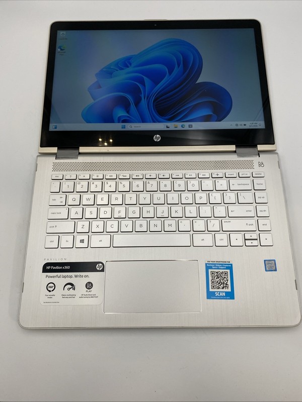 HP Pavilion x360 14m-ba114dx Touch i5-8250U @ 1.6GHz 8GB RAM 128GB SSD W11H gallery