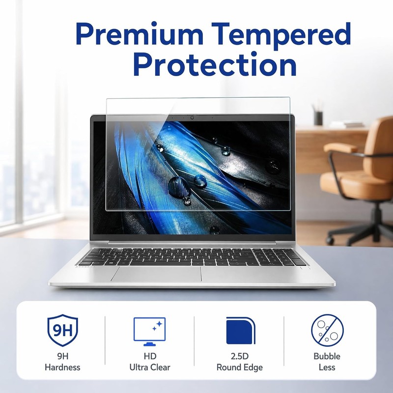 2-Pack Tempered Glass Screen Protectors for Lenovo Yoga 9i Aura & Yoga 9 14 gallery