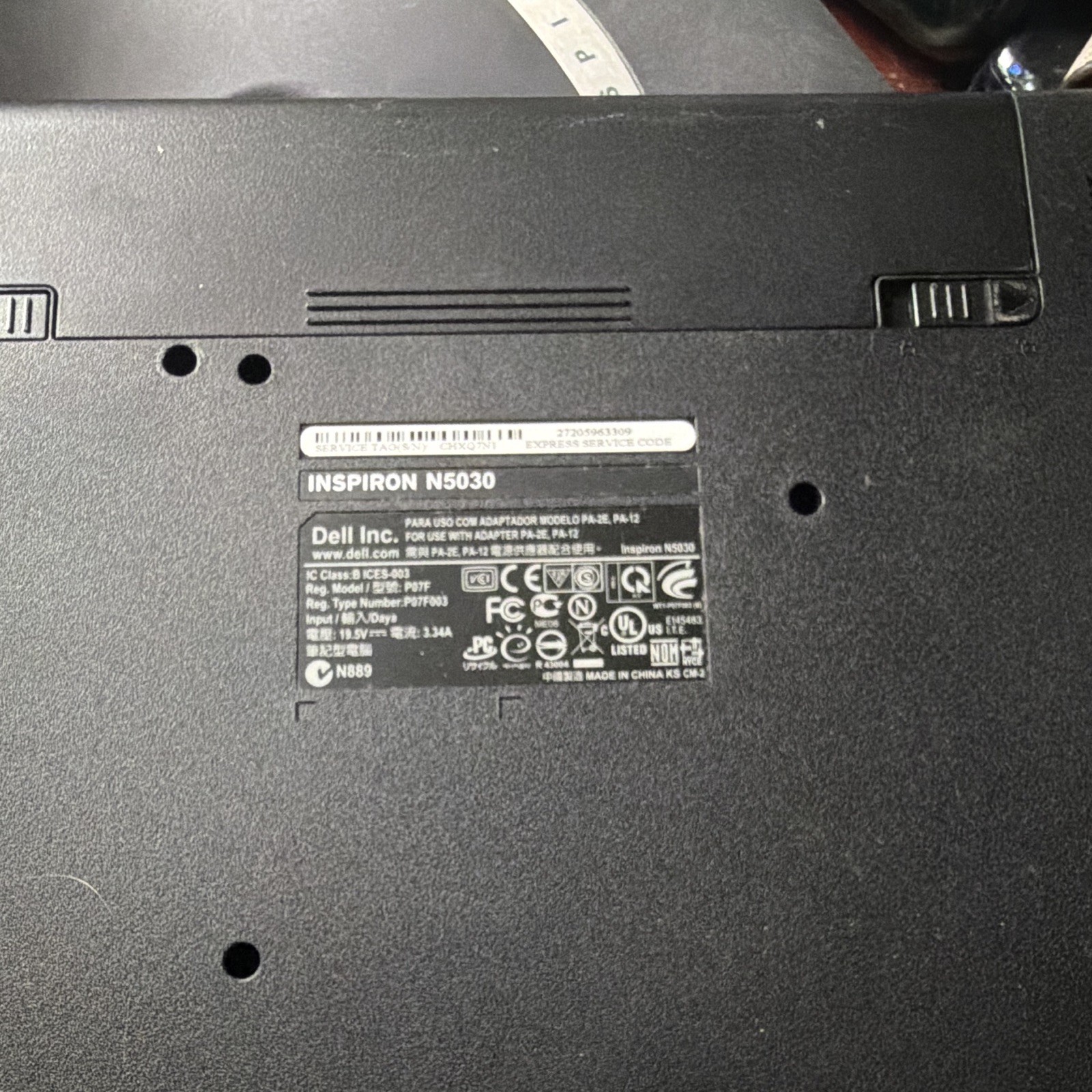 Dell Inspiron N5030 15.6in Intel Pentium 2.10GHz 4GB 500GB HDD Wi-Fi gallery