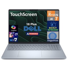 Dell 16 Plus AI Powered 16.0″ WUXGA Touch AMD Ryzen AI 7 350 16GB 1TB SSD W11H