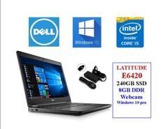 Dell Latitude E6420 Core i5 2.5GHz 8GB RAM 256GB SSD WIN10 Pro W/Charger