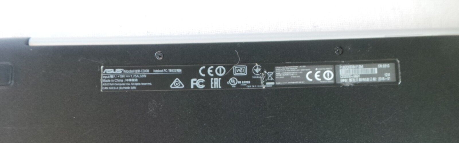 Asus Chromebook c300m 16GB, Intel Celeron, 2.16GHz, 2GB laptop gallery