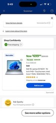 Dell 16” Laptop, Intel® Core™ 5, 8GB, 512GB, FHD+ Touch, Silver,Backlit Keyboard