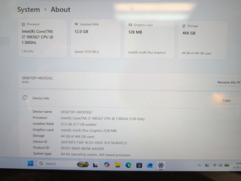 🔥 Lenovo Yoga C940 81Q9 14" TOUCH Laptop i7-1065G7/ 12GB/500GB NVMe/Win11 - gallery