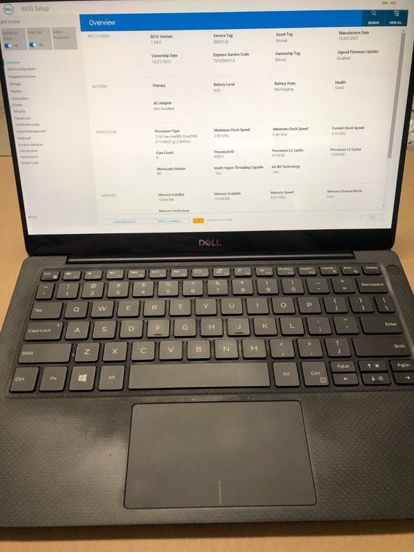 Dell XPS 13 9305 i7-1165G7, 16GB,512SSD TOUCH Screen , Sliver, Good Condition gallery