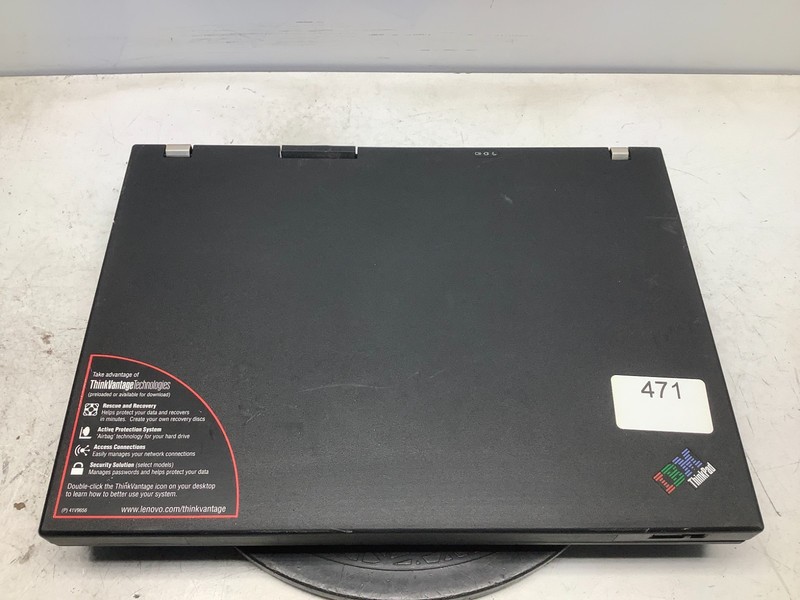 Lenovo ThinkPad R61E Intel Celeron 540 1.86GHz 1 GB NO HDD gallery