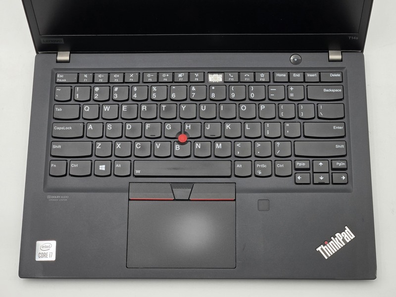 Lenovo ThinkPad T14s Gen 1 14" FHD I7-10510U 256GB SSD 8GB W11P Webcam FP Reader gallery