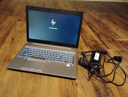 HP Zbook 15 G6 Laptop 15.6" 48GB RAM 256GB SSD NVIDIA T1000 GPU, Silver gallery