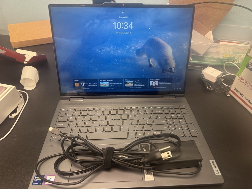 Lenovo Yoga 7i 2-in-1 16IML9 16" Core Ultra 7 155U 1.7GHz 16GB RAM 1TB SSD