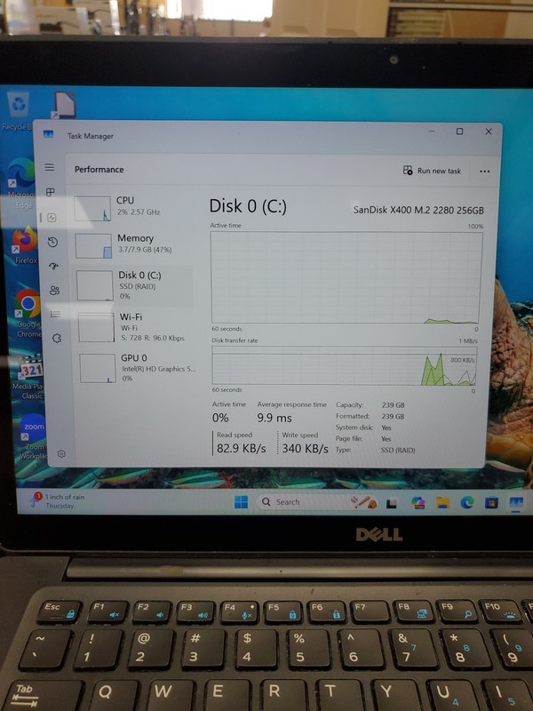 Dell Latitude 7480 14'' i5-6300U 2.4GH 8GB DDR4 256GB SSD Win 11 032526-2 gallery