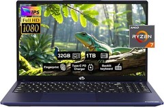 NIMO 15.6 FHD Laptop 8 Cores AMD Ryzen 7 6800H, 32GB DDR5 RAM 1TB SSD Wifi 5