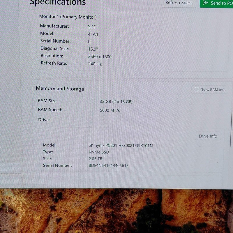 READ* HP OMEN MAX 16 B7HV2UA Core Ultra 9 275HX 2.7GHz 32GB RAM 2TB SSD RTX 5080 gallery