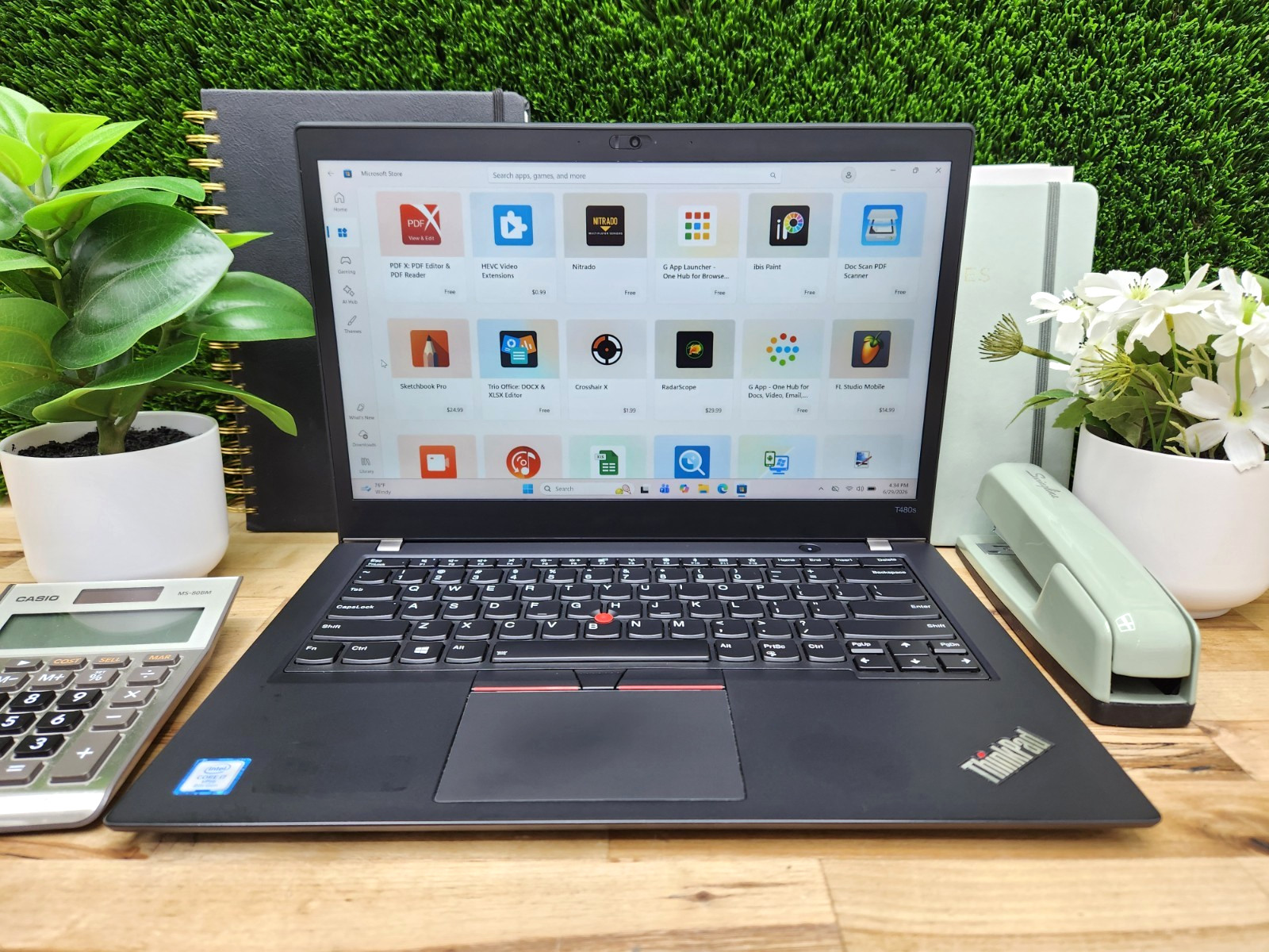 Lenovo ThinkPad T480s FHD 14 Touchscreen i7-8650U 16GB 256GB SSD Windows 11 Pro~ gallery