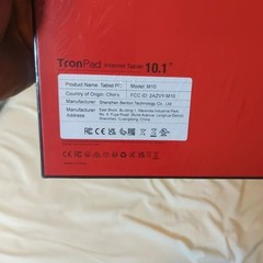 Tron Pad Internet Tablet 128GB Storage