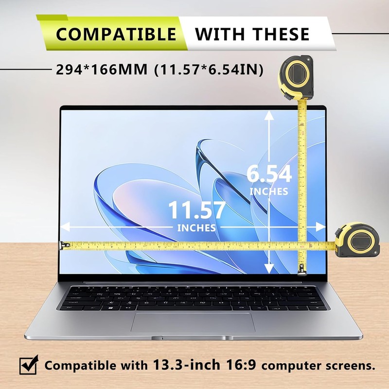 13.3 inch 16:9 Anti Blue Light Screen Protector for HP/Lenovo/Dell/ASUS/Acer/Sam gallery
