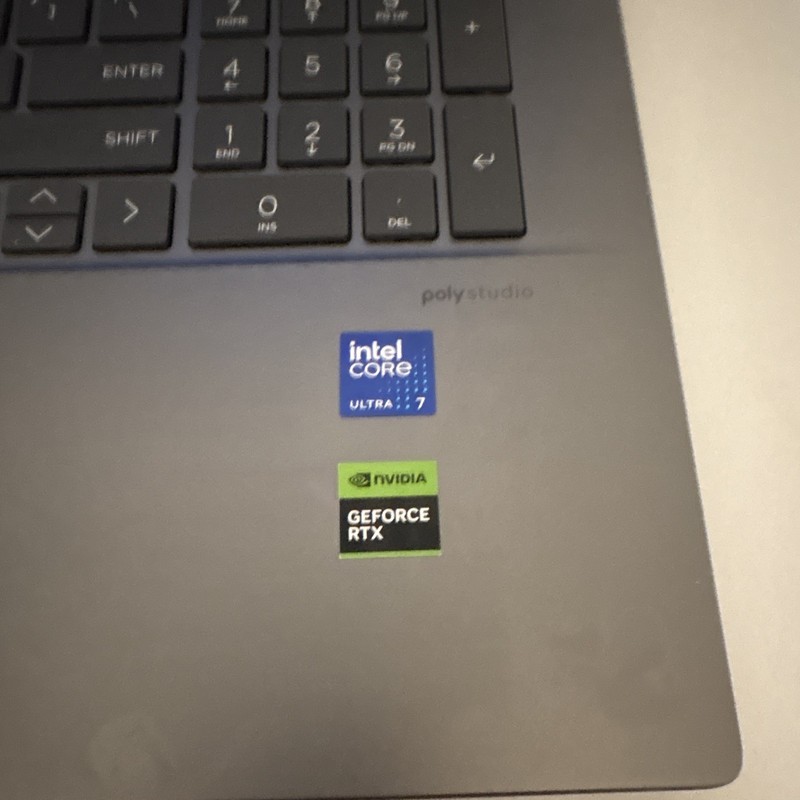 Hp laptop used nvidia gpu intel ultra processor check desc with original box gallery