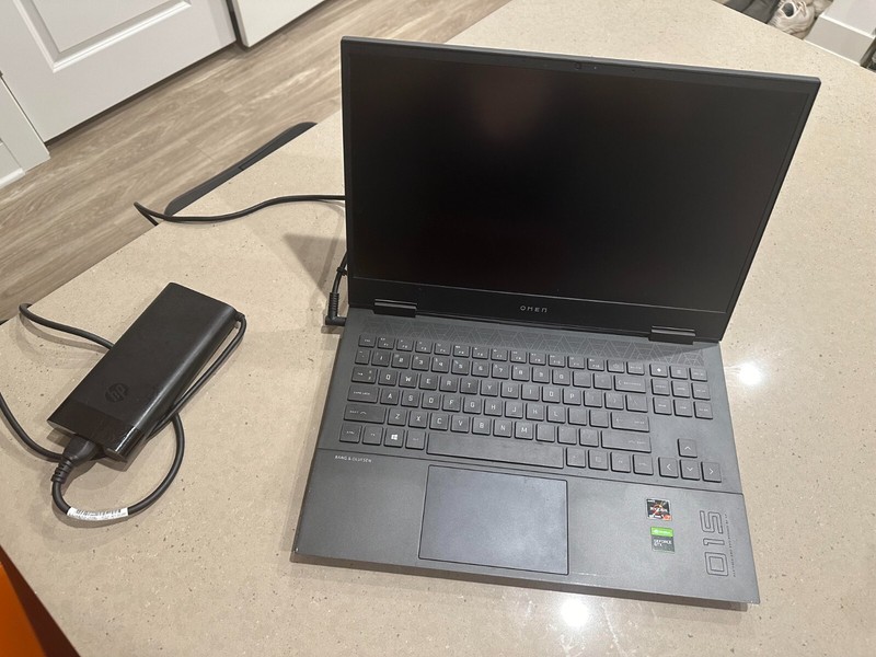 OMEN Laptop 15-en0023dx 15.6" (1TB SSD, AMD Ryzen 7 4800H, 2.9 GHz, 16GB RAM)... gallery