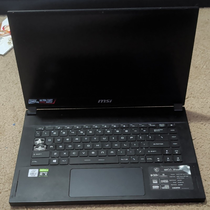 MSI GS66 Stealth 15.6" i7-10750H 16GB 1TB SSD RTX 2070 Max-Q W10 gallery