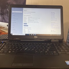 Dell Latitude E5540 Intel Core I7-4600U 2.10 GHZ 8 GB RAM 120 SSD Win 10 Pro