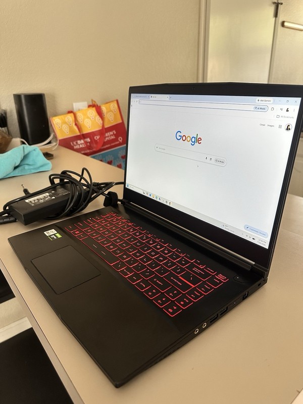 MSI GF63 Thin Gaming Laptop - Intel i5, 32GB RAM, NVIDIA GeForce GTX 1650, 1TB gallery