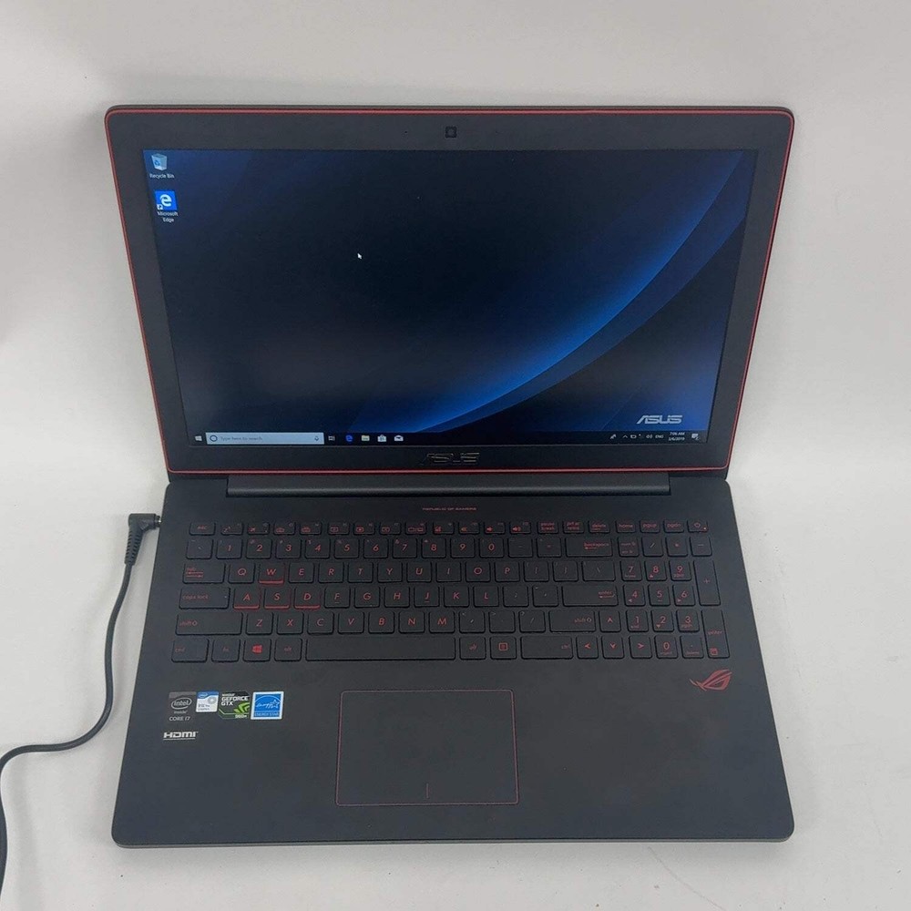 Broken Asus ROG G501J 15.6" i7-4750HQ 8GB 1TB HDD GeForce GTX 960M Bad Batt