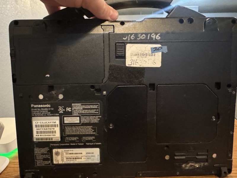 Panasonic Toughbook CF-53 14" (128GB SSD, i5 2.60GHz, 4GB RAM, Win 10 Pro) gallery