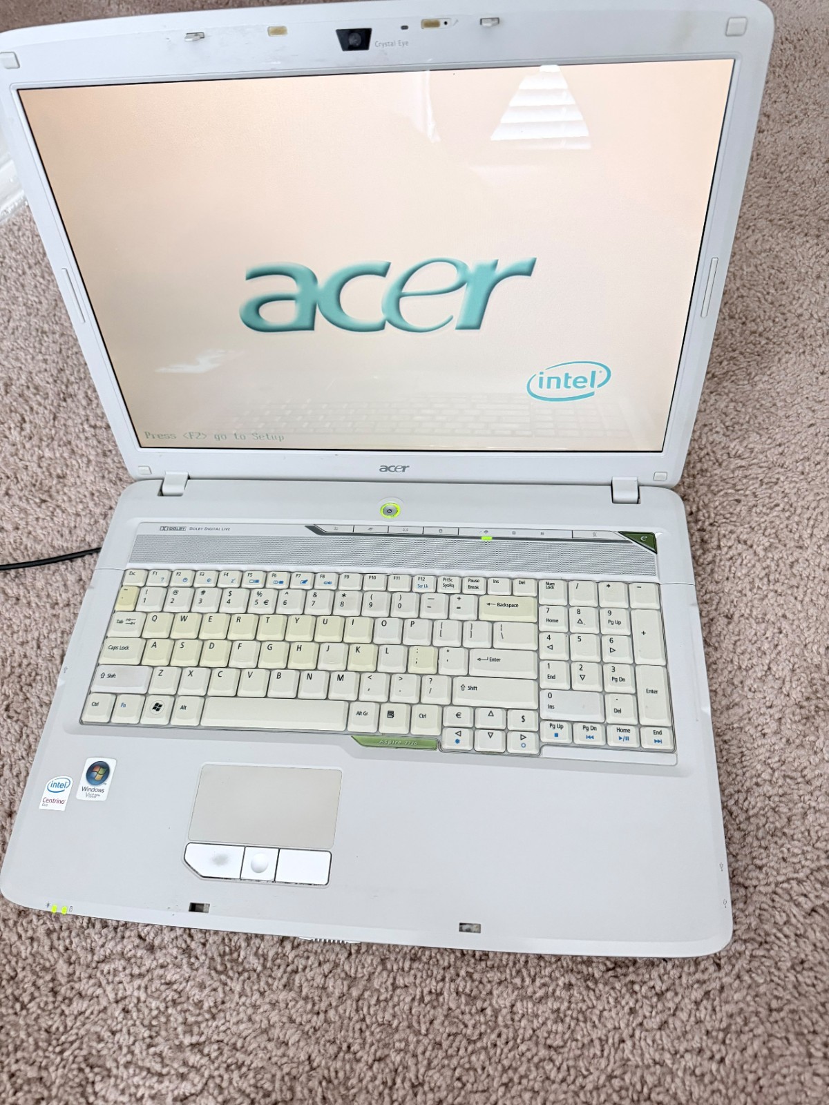 Acer Aspire 7720 Series Laptop ICK70 Windows Vista Intel Centrino gallery