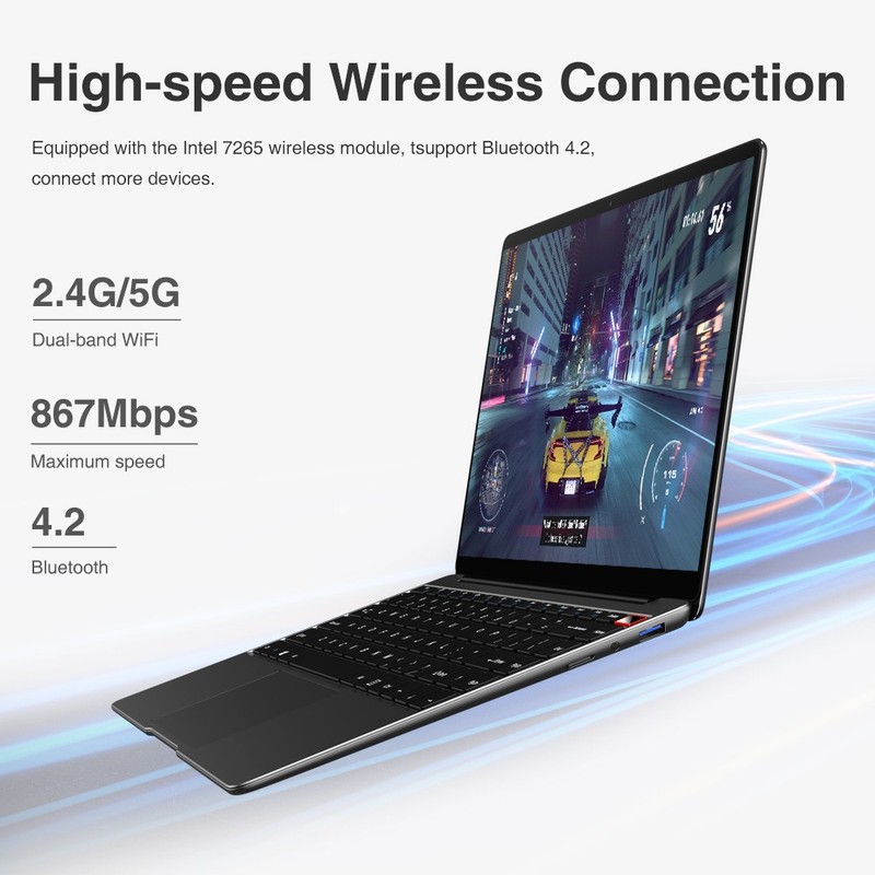 CHUWI 13.3in Aerobook Intel Core Laptop Computer 8G 256G Win11 Backlit keyboard gallery