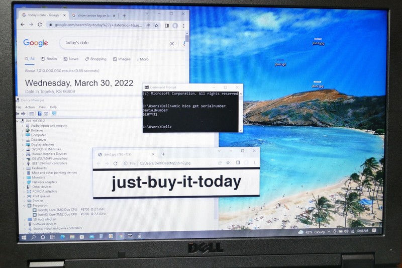 Dell Latitude E5400 Intel Core 2 Duo P8700 2.53 GHz 4GB RAM - 160GB HD #5L0YYJ1 gallery