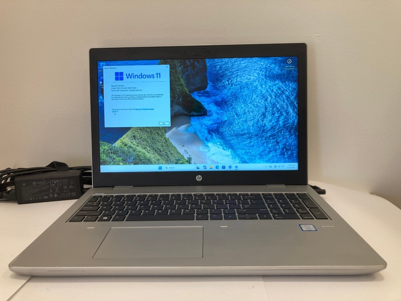 HP ProBook 650 G4 i5-8250U 3.4GHz Turbo, 256GB NVMe SSD, Windows 11 Pro Laptop gallery