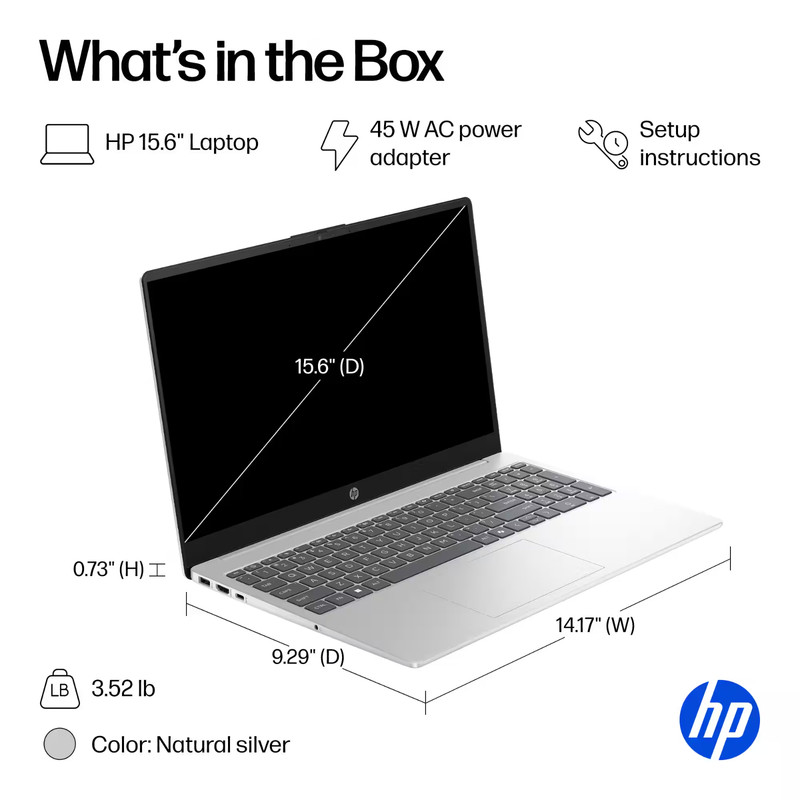 2026 HP Laptop Computer 15.6" Touch 10-Core Intel i5 Up 64GB RAM 2TB SSD Win Pro gallery