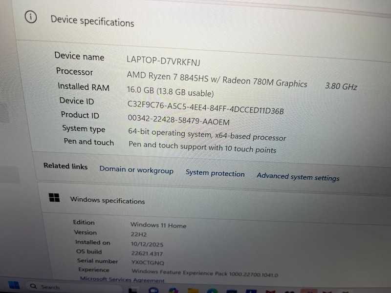 LENOVO IDEAPAD 5 2-in-1 14" WUXGA Ryzen 7 8845HS 16GB 1TB SSD 83DR000GUS BLUE gallery